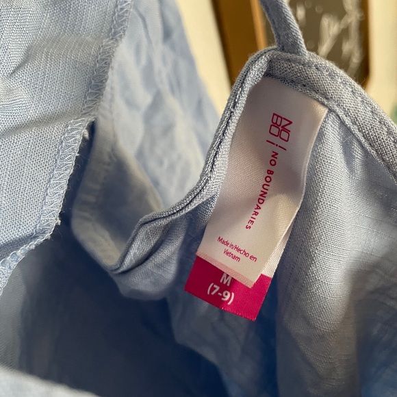 Blue t back tank - Picture 4 of 4